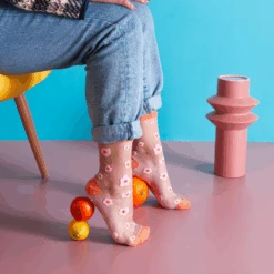 Coffret De 3 Paires De Chaussettes Flower Power -Ameublement De Maison 3