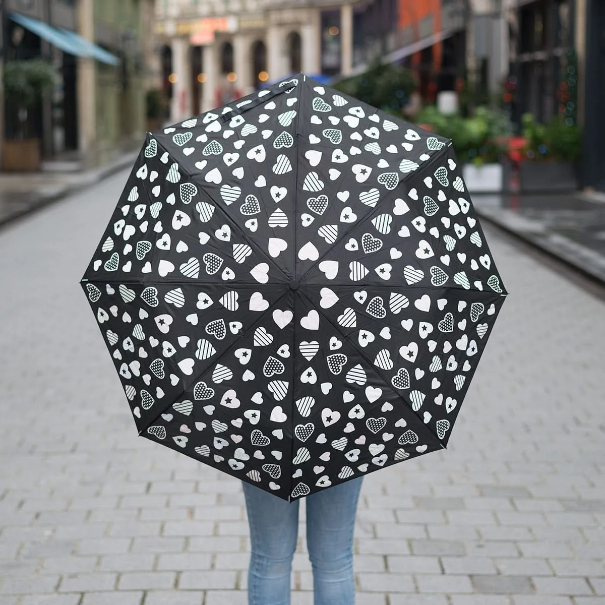 PARAPLUIE MAGIQUE CŒURS 4 PARAPLUIE MAGIQUE CŒURS – Image 2