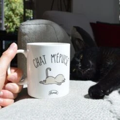 MUG CHAT M EPUISE
