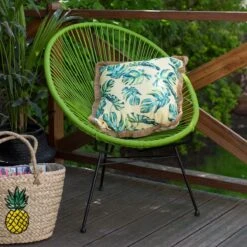 FAUTEUIL ACAPULCO TROPICAL GREEN 10 FAUTEUIL ACAPULCO TROPICAL GREEN -Ameublement De Maison 38 1m 002 images 38 1m 002 8