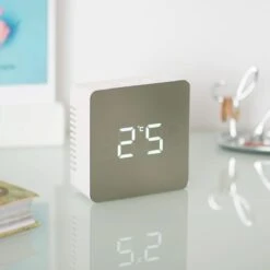 REVEIL MIROIR LED SQUARE -Ameublement De Maison 38 2h 106 images 38 2h 106 8