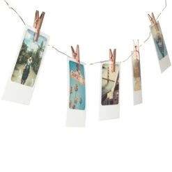 GUIRLANDE PHOTOS CLIPS ROSE GOLD -Ameublement De Maison 38 2l 001 images 38 2l 001 1