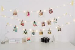 GUIRLANDE PHOTOS CLIPS ROSE GOLD -Ameublement De Maison 38 2l 001 images 38 2l 001 9