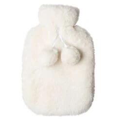 BOUILLOTTE POMPONS FAUSSE FOURRURE -Ameublement De Maison 38 2s 019 images 38 2s 019 1