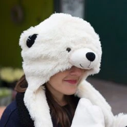 ECHARPE 3 EN 1 OURS BLANC -Ameublement De Maison 38 2s 020 images 38 2s 020 7