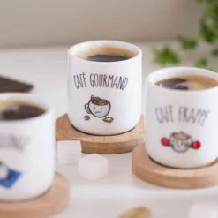 COFFRET DE 4 TASSES A CAFE -Ameublement De Maison 38 2x 001 images 38 2x 001 6