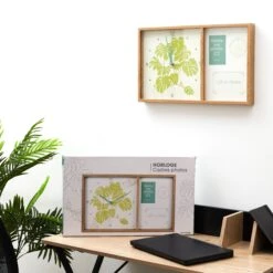 HORLOGE CADRE PHOTO -Ameublement De Maison 39 1H 111 horloge cadre photo