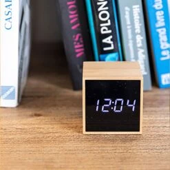 REVEIL LED PM FIBRE BOIS NATUREL -Ameublement De Maison 39 1h 102 images 39 1h 102 9