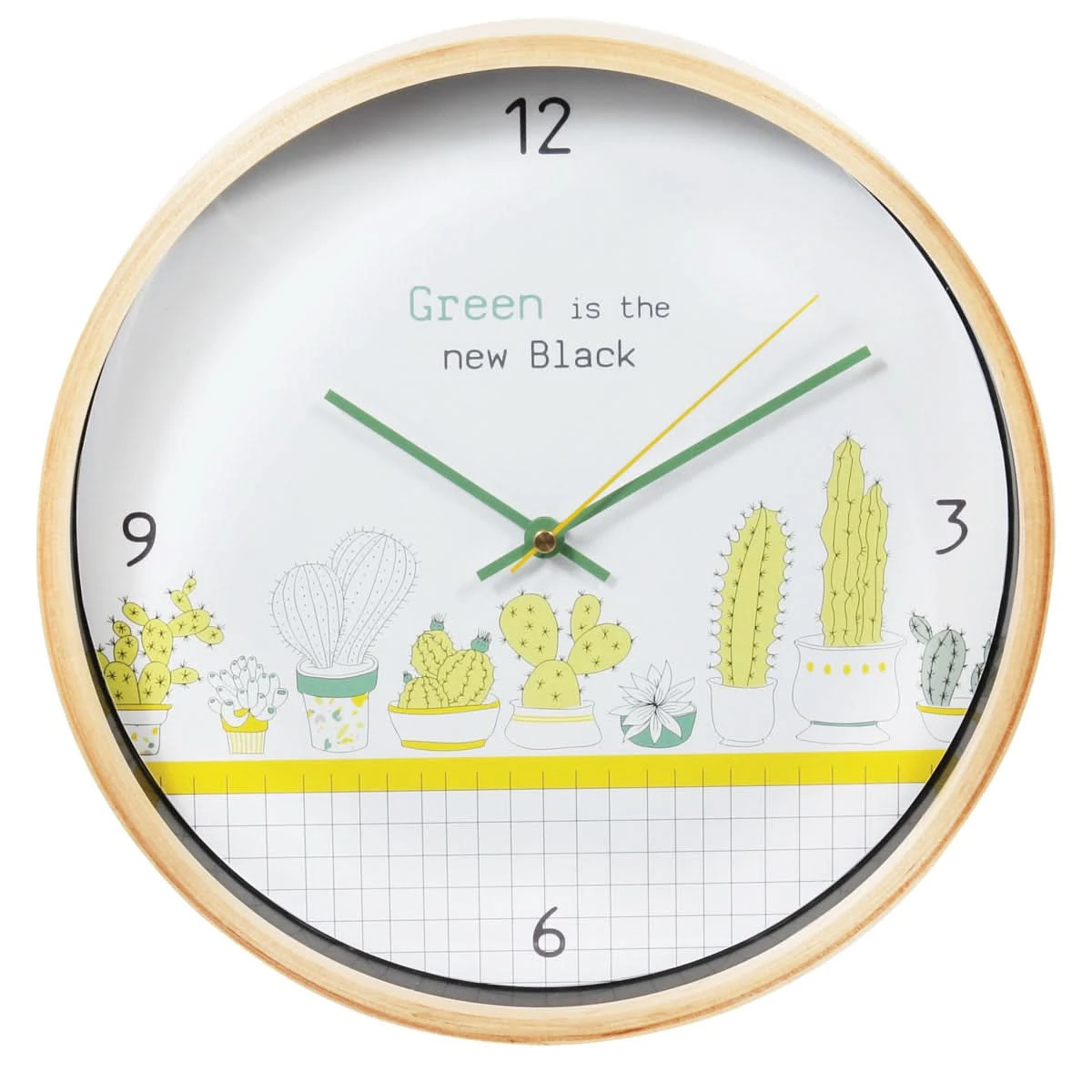 HORLOGE CACTUS 4 HORLOGE CACTUS – Image 2