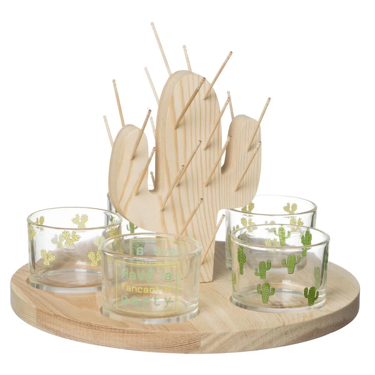 SET PICS APERO ET COUPELLES CACTUS 5 SET PICS APERO ET COUPELLES CACTUS – Image 3