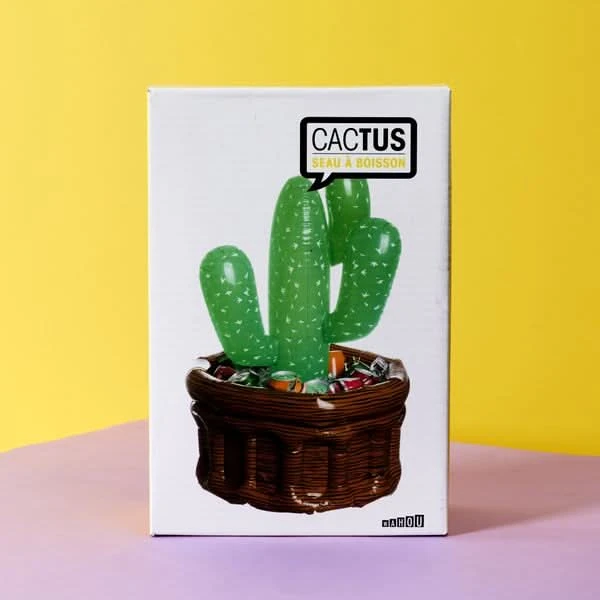 SEAU A BOISSON CACTUS GONFLABLE 4 SEAU A BOISSON CACTUS GONFLABLE â Image 2