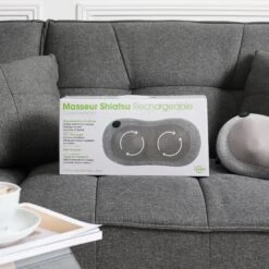 COUSSIN VIBRANT CHAT -Ameublement De Maison 39 2S 013 MASSEUR SHIATSU RECHARGEABLE 3 284942fc 3136 4156 b6a7 80f24f4053ac