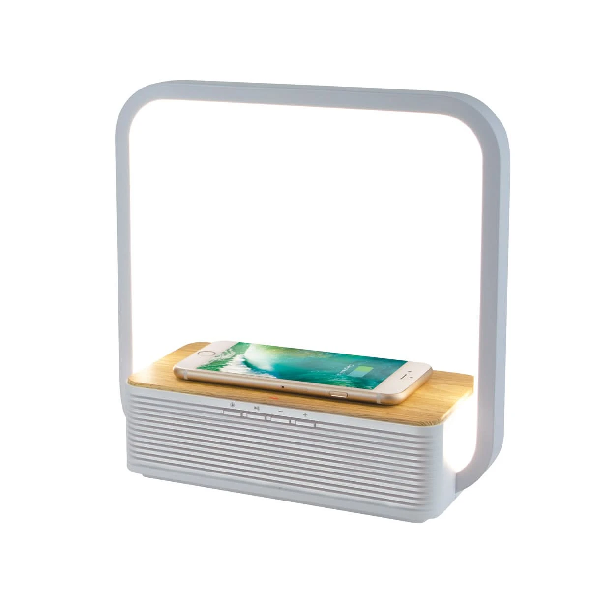 ENCEINTE BT CHARGEUR LAMPE LED 4 ENCEINTE BT CHARGEUR LAMPE LED – Image 2