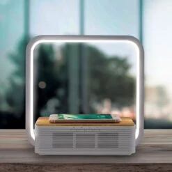 ENCEINTE BT CHARGEUR LAMPE LED