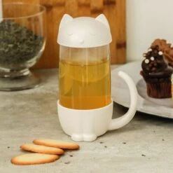 TASSE AVEC INFUSEUR CHAT