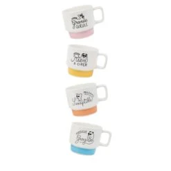 COFFRET 4 TASSES EMPILABLES 10 COFFRET 4 TASSES EMPILABLES -Ameublement De Maison 39 2x 007 images 39 2x 007 1