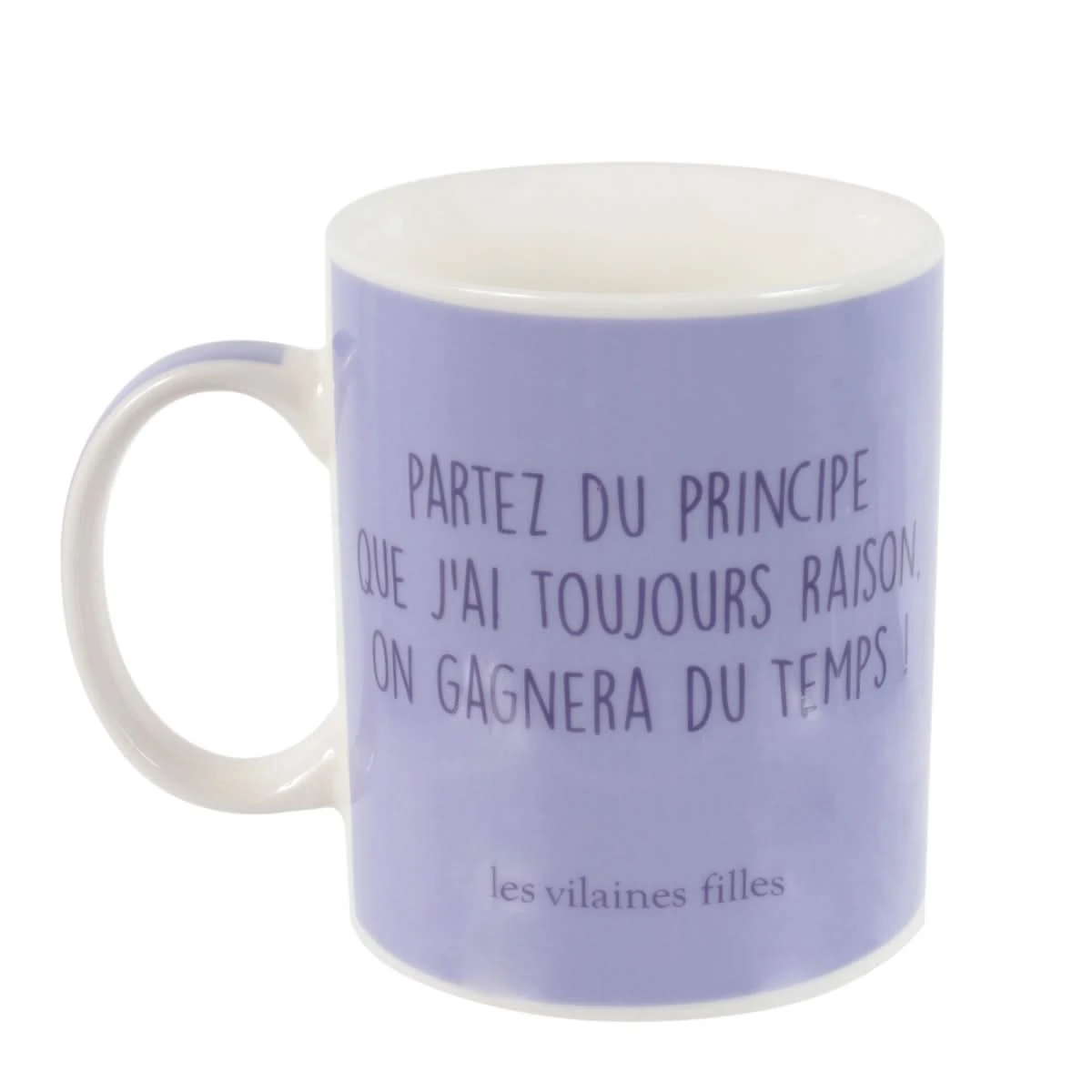 MUG VIOLET PARTEZ DU PRINCIPE 4 MUG VIOLET PARTEZ DU PRINCIPE – Image 2