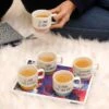 COFFRET DE 5 TASSES A CAFE SEMAINE -Ameublement De Maison 39 vf 050 images 39 vf 050 9