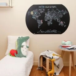 CARTE A COLORIER A LA CRAIE -Ameublement De Maison 40 1e 020 images 40 1e 020 8