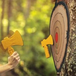 JEU LANCER DE HACHES