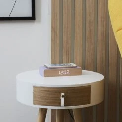 REVEIL CHARGEUR BOIS VIOLET -Ameublement De Maison 40 1h 107 images 40 1h 107 7