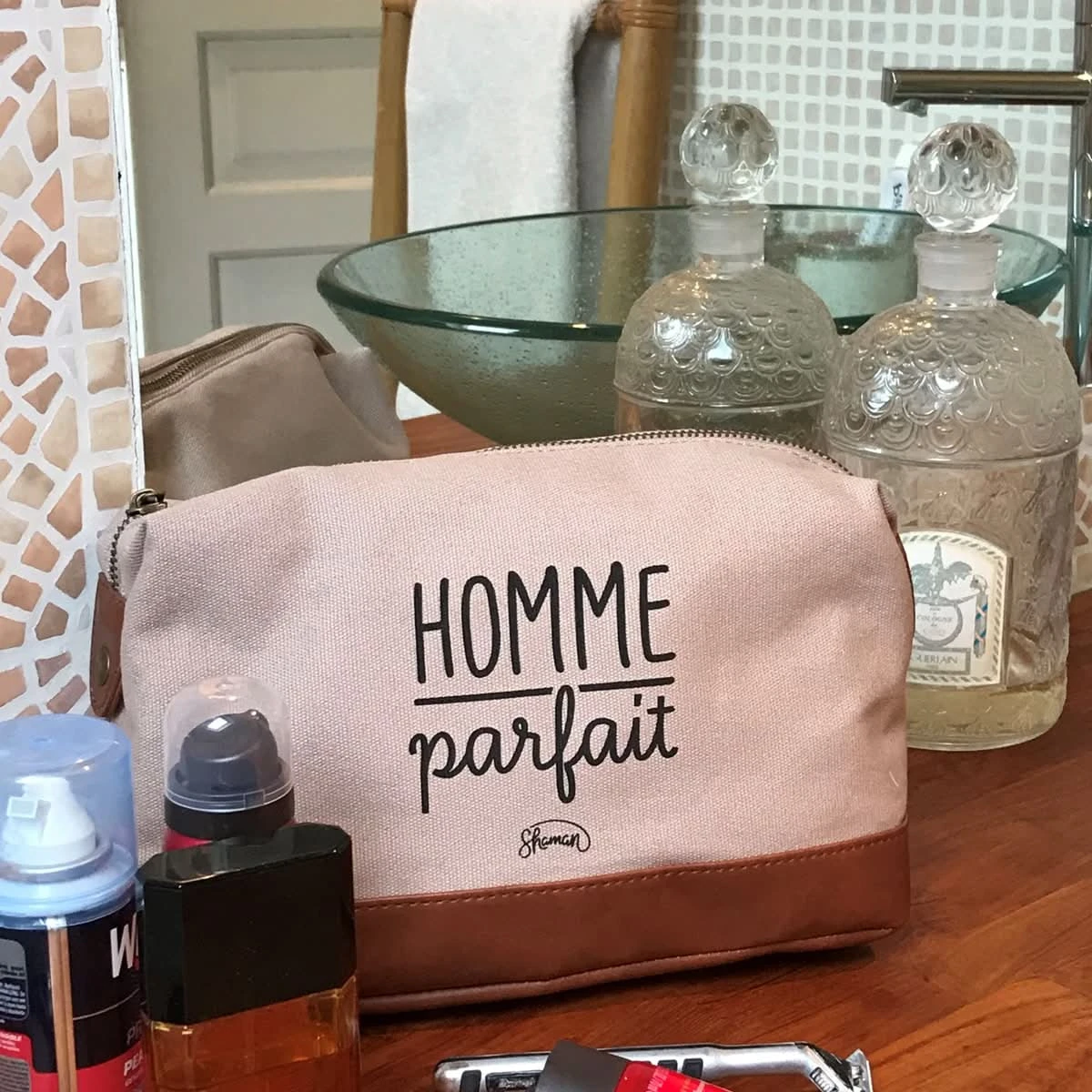 TROUSSE DE TOILETTE HOMME PARFAIT 6 TROUSSE DE TOILETTE HOMME PARFAIT – Image 4
