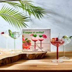 COFFRET DE 4 COUPES PIED CREUX