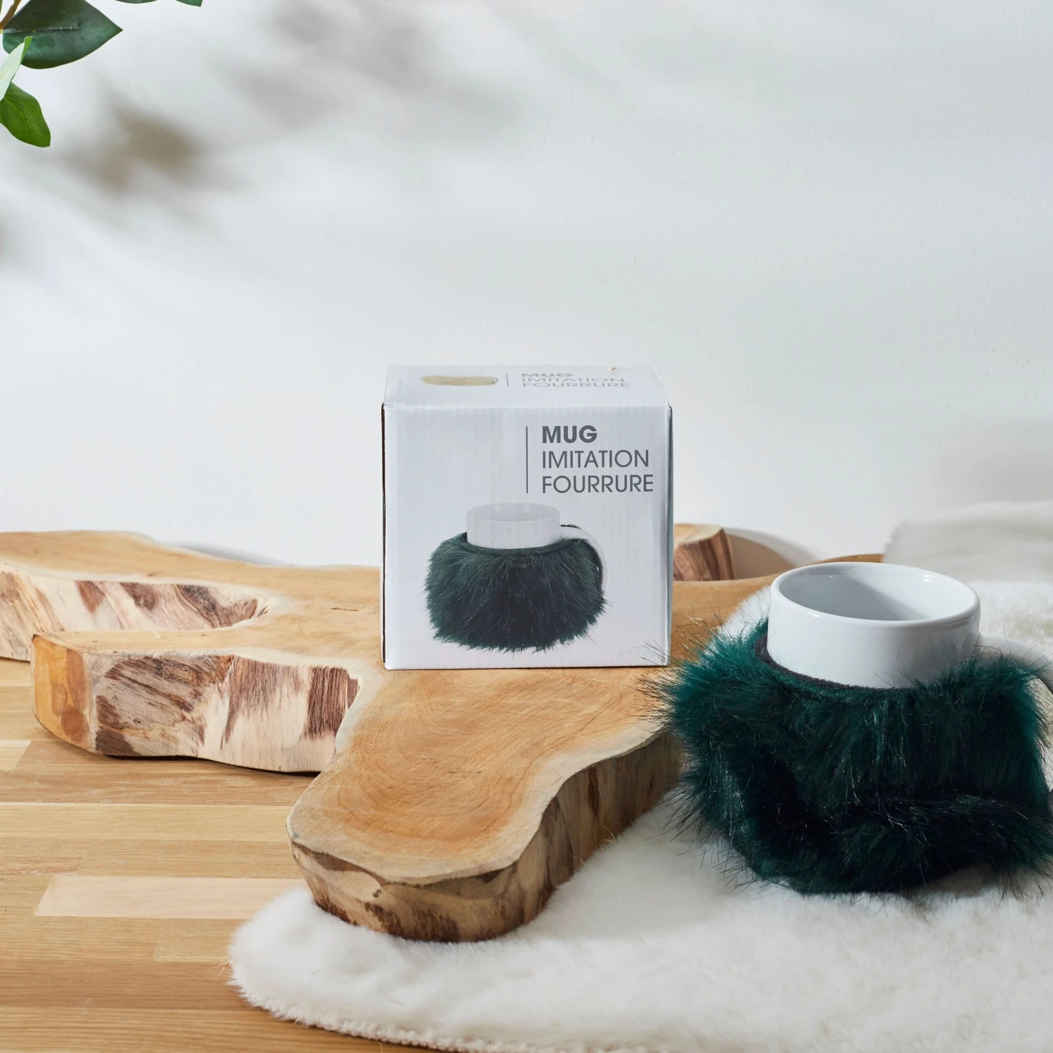 MUG FOURRURE AMOVIBLE SAPIN 4 MUG FOURRURE AMOVIBLE SAPIN – Image 2