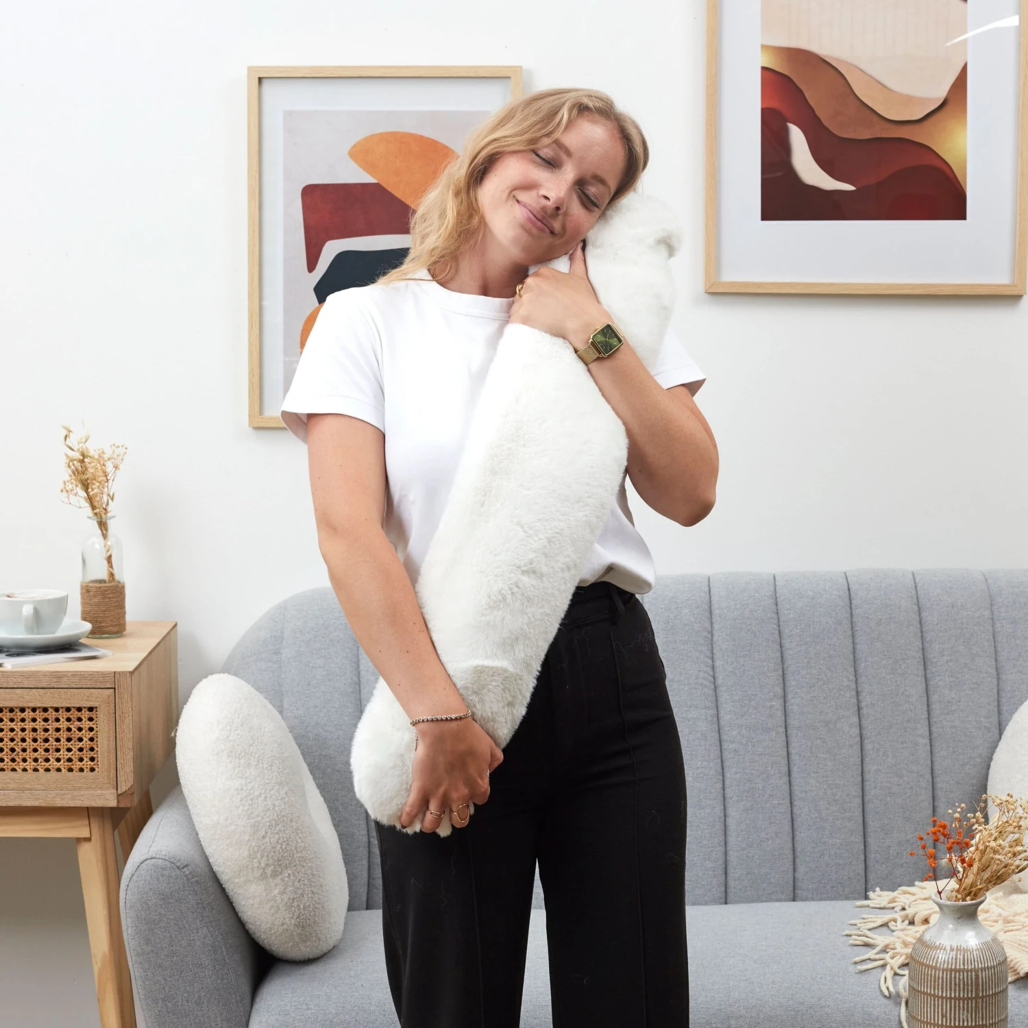 BOUILLOTTE LONGUE FAUSSE FOURRURE 5 BOUILLOTTE LONGUE FAUSSE FOURRURE – Image 3