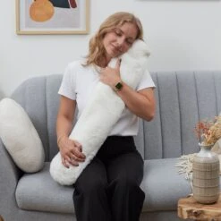 BOUILLOTTE LONGUE FAUSSE FOURRURE