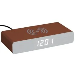 REVEIL CHARGEUR BOIS ABRICOT 9 REVEIL CHARGEUR BOIS ABRICOT -Ameublement De Maison 40 2h 103 images 40 2h 103 2