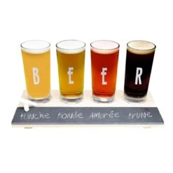 PLANCHE DE 4 VERRES A BIERE -Ameublement De Maison 40 2k 012 images 40 2k 012 2