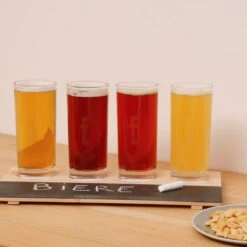 PLANCHE DE 4 VERRES A BIERE -Ameublement De Maison 40 2k 012 images 40 2k 012 8