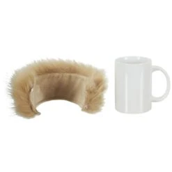 MUG FOURRURE AMOVIBLE CHATAIN -Ameublement De Maison 40 2k 040 images 40 2k 040 2