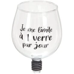 VERRE EMBOUT DE BOUTEILLE 7 VERRE EMBOUT DE BOUTEILLE -Ameublement De Maison 40 2q 026 images 40 2q 026 1