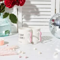 MUG DUO MAIS JE L AIME -Ameublement De Maison 40 VF 023 MUG DUO JE L AIME 2