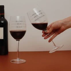 COFFRET DE 2 VERRES A VIN NIVEAU