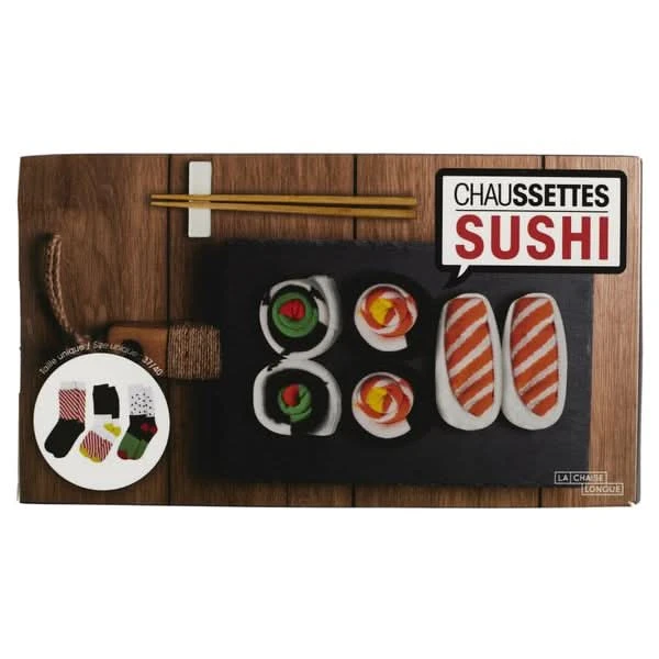 COFFRET DE 3 PAIRES DE CHAUSSETTES SUSHI 9 COFFRET DE 3 PAIRES DE CHAUSSETTES SUSHI â Image 7