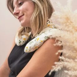 BOUILLOTTE TOUR DE COU NOYAUX DE CERISE 13 BOUILLOTTE TOUR DE COU NOYAUX DE CERISE -Ameublement De Maison 41 1S 014 tour de noyaux 1