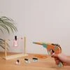 JEU PISTOLET EN BOIS LANCEUR ELASTIQUES -Ameublement De Maison 41 1e 001 9