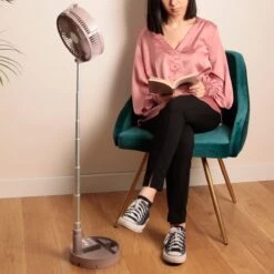 VENTILATEUR TELESCOPIQUE BRUMISATEUR 13 VENTILATEUR TELESCOPIQUE BRUMISATEUR -Ameublement De Maison 41 1h 601 9