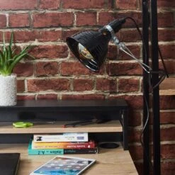 LAMPE CLIP LOFT NOIRE