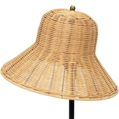 LAMPE CHAPEAU ROTIN -Ameublement De Maison 41 1l 005 images 41 1l 005 3