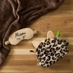 SET TROUSSE ET MASQUE MIAOU -Ameublement De Maison 41 2S 002 set trousse chat 1