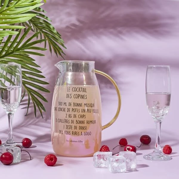 PICHET IRIDESCENT COCKTAIL DES COPINES 4 PICHET IRIDESCENT COCKTAIL DES COPINES – Image 2