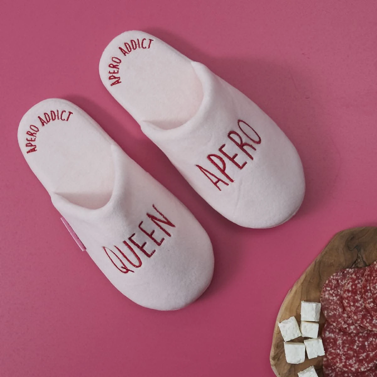 CHAUSSONS QUEEN APERO TAILLE 38 3 CHAUSSONS QUEEN APERO TAILLE 38