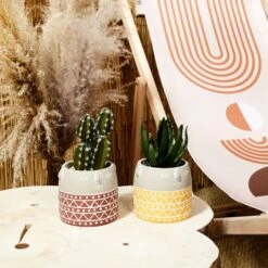 PLANTEUR AKI TERRACOTA 9 PLANTEUR AKI TERRACOTA -Ameublement De Maison 42 1J 008 planteur aki 1