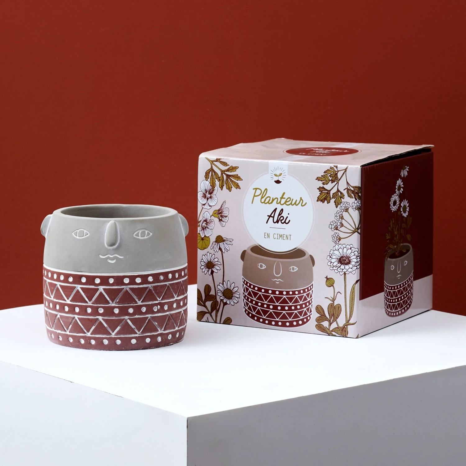 PLANTEUR AKI TERRACOTA 3 PLANTEUR AKI TERRACOTA