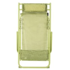 CHILIENNE COLOR BLOCK VERT AMANDE -Ameublement De Maison 42 1J 013 CHILIENNECOLORBLOCKVERTAMANDE