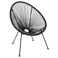 CHAISE ACAPULCO NOIR